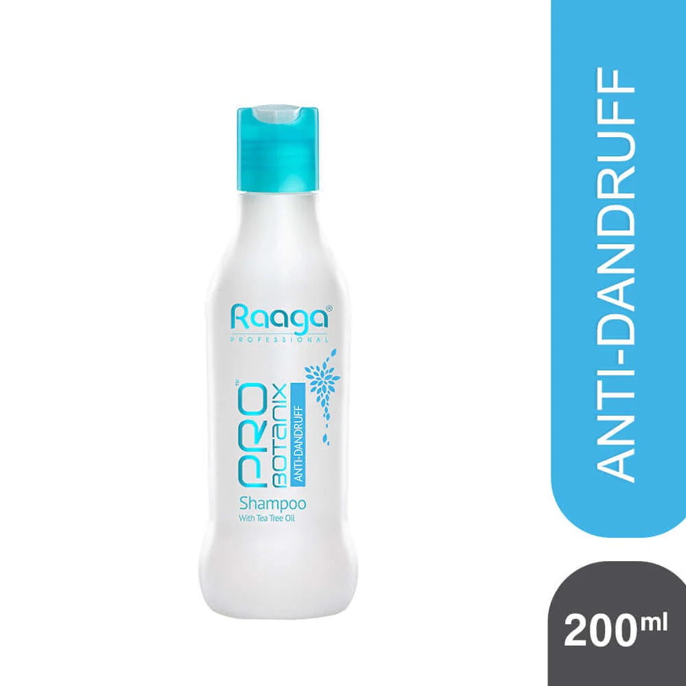 Raaga Professional Pro Botanix Anti-Dandruff Shampoo with Tea Tree Oil | Fights Dandruff, Itchiness & Flakes - 1