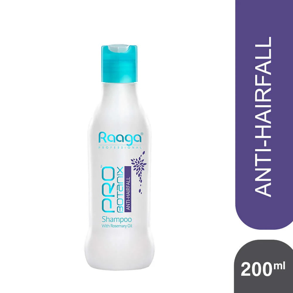 Raaga Professional Pro Botanix Anti-Hair Fall Shampoo with Rosemary Oil | Strengthens Hair & Reduces Breakage | For Men & Women - 1