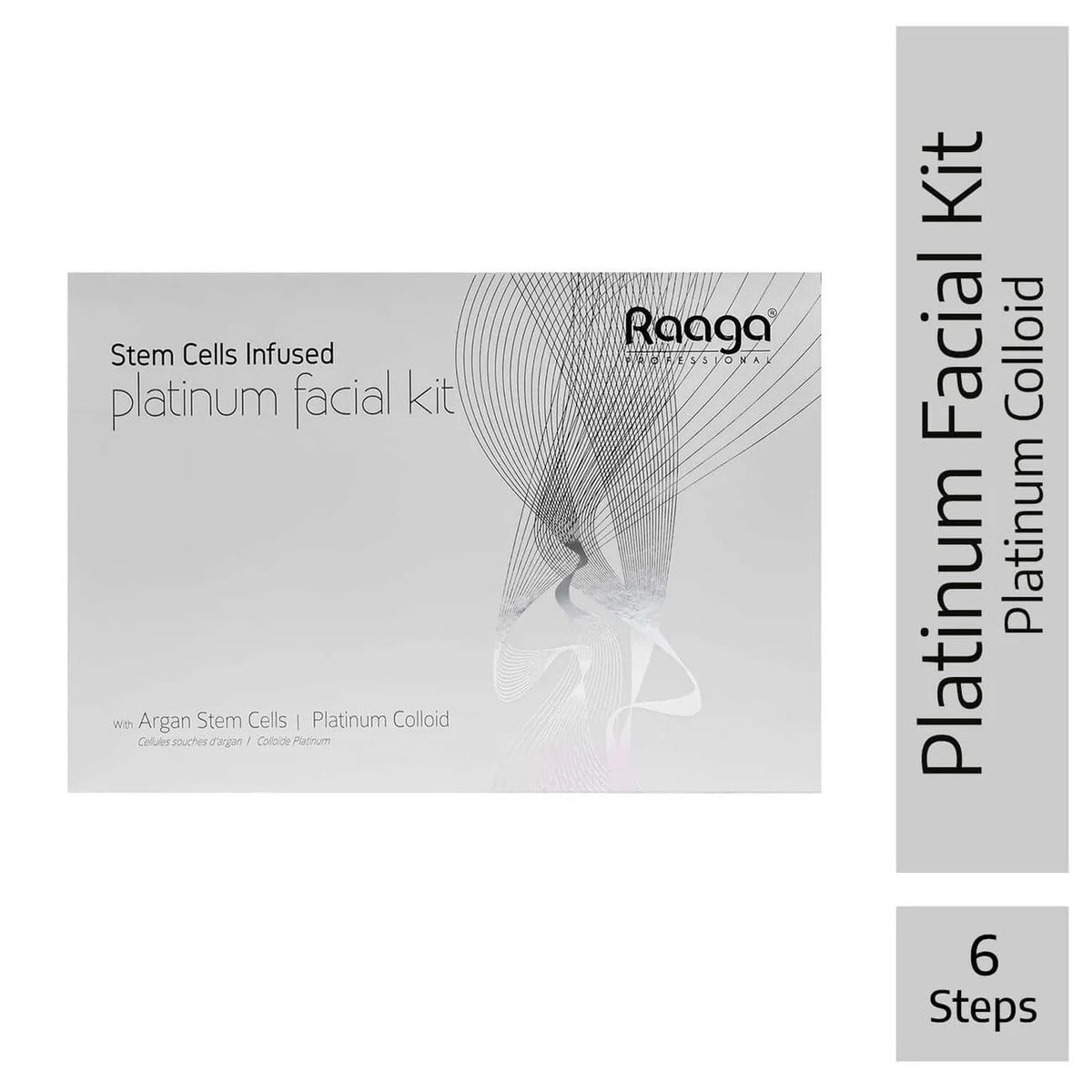 Raaga Professional Stem Cells Infused Platinum 6 Step Facial Kit – 61g - 2