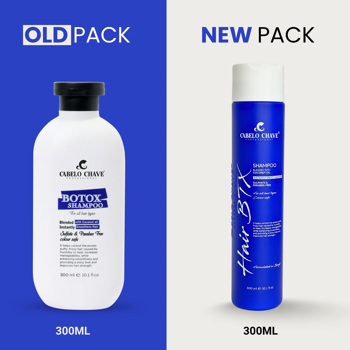 Cabelo Chave Botox Shampoo 300ML