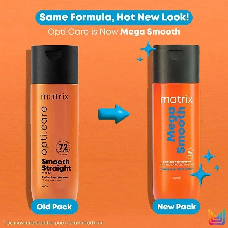 Matrix Opti.Care Professional Shampoo for Frizzy Hair with Shea Butter, Upto 4 Days Frizz Control - 2