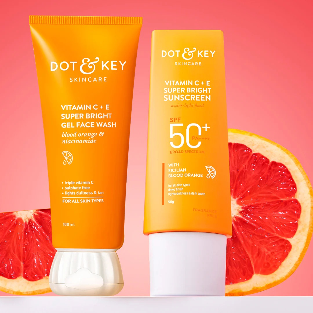 Vitamin C + E Gel Face Wash – Radiant Glow