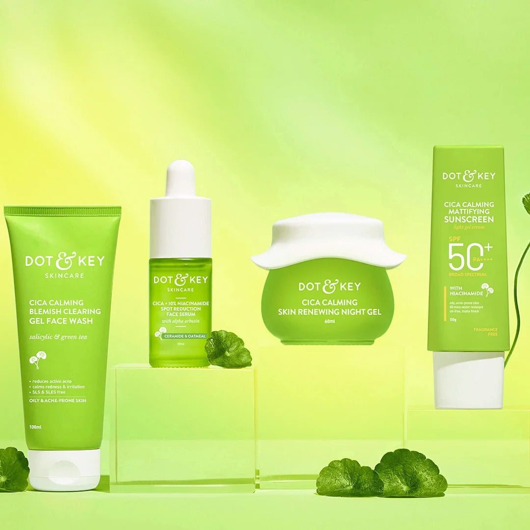 Dot & Key Cica Calming Night Gel (Niacinamide + Green Tea)