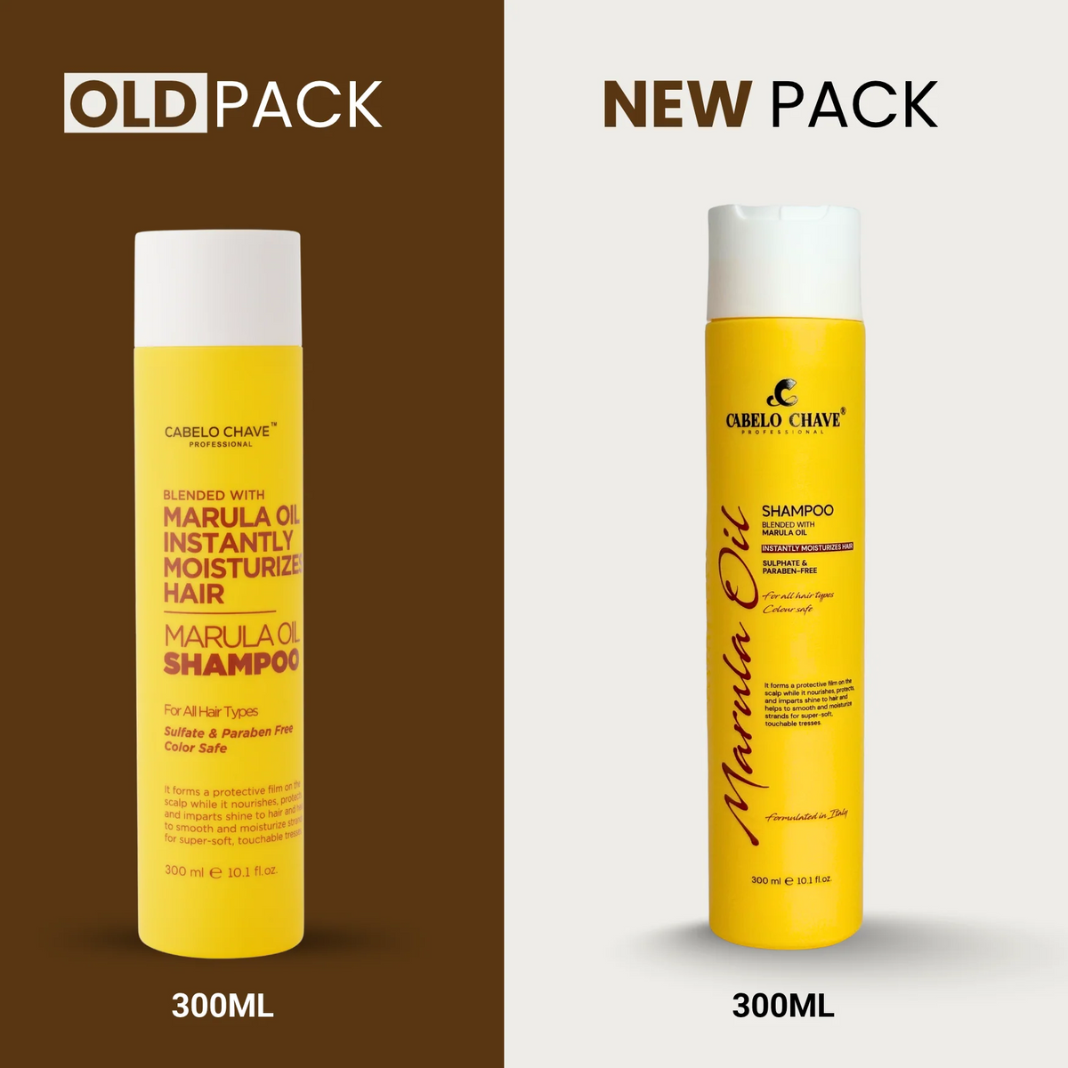 Cabelo Chave Marula Oil Shampoo (1000ml) | Hydrating & Nourishing