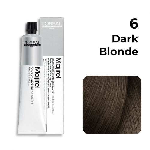 L'oreal Professionnel Paris Majirel - 6 (Dark Blonde) - 1