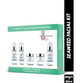 O3+ Seaweed Facial Kit For Blemish & Spots, Brightening Skin (100g+15ml) - 1