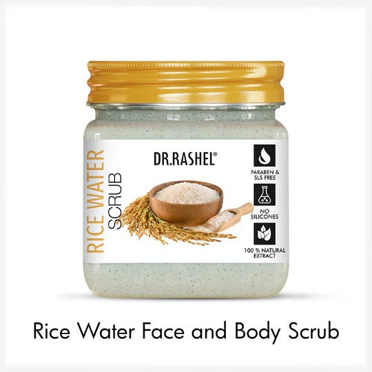 DR.RASHEL Rice Water Face & Body Scrub - 1