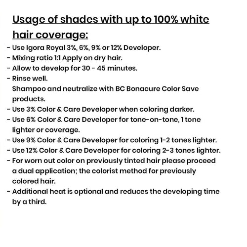 Schwarzkopf Professional Igora Royal Permanent Color Creme (7-57 Medium Blonde Gold Copper Asian Formula) - 3