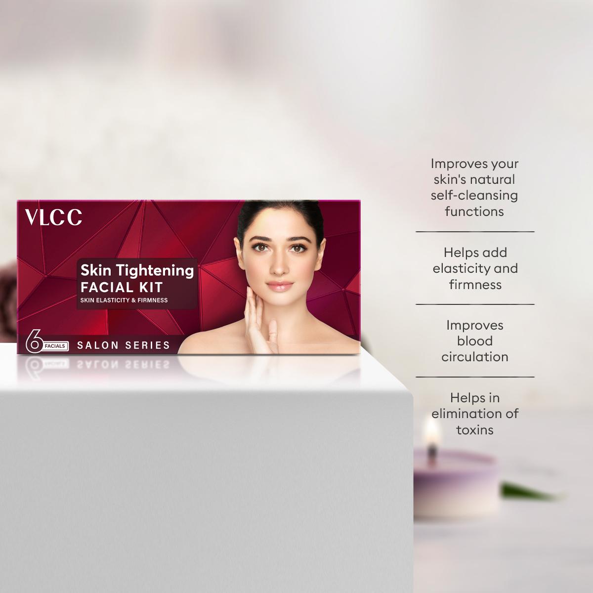 VLCC Skin Tightening Facial Kit ( 6 Facials ) - 252 g - 2